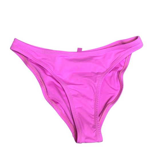 NWT SKIMS Vibrant Pink Mid Coverage Bikini Bottom Size XS - Picture 2 of 9
